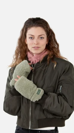 Barts Bantota Fingerless Gloves stone Discount