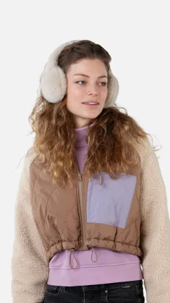 Barts Big Fur Earmuffs beige Hot