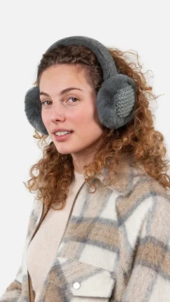 Barts Bigwit Earmuffs dark heather New