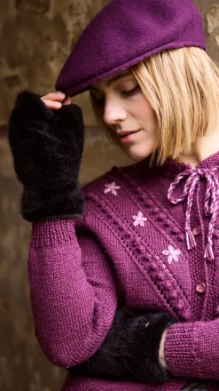 Barts Britamu Fingerless Gloves black Clearance