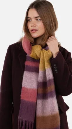 Barts Eluzabeth Scarf aubergine