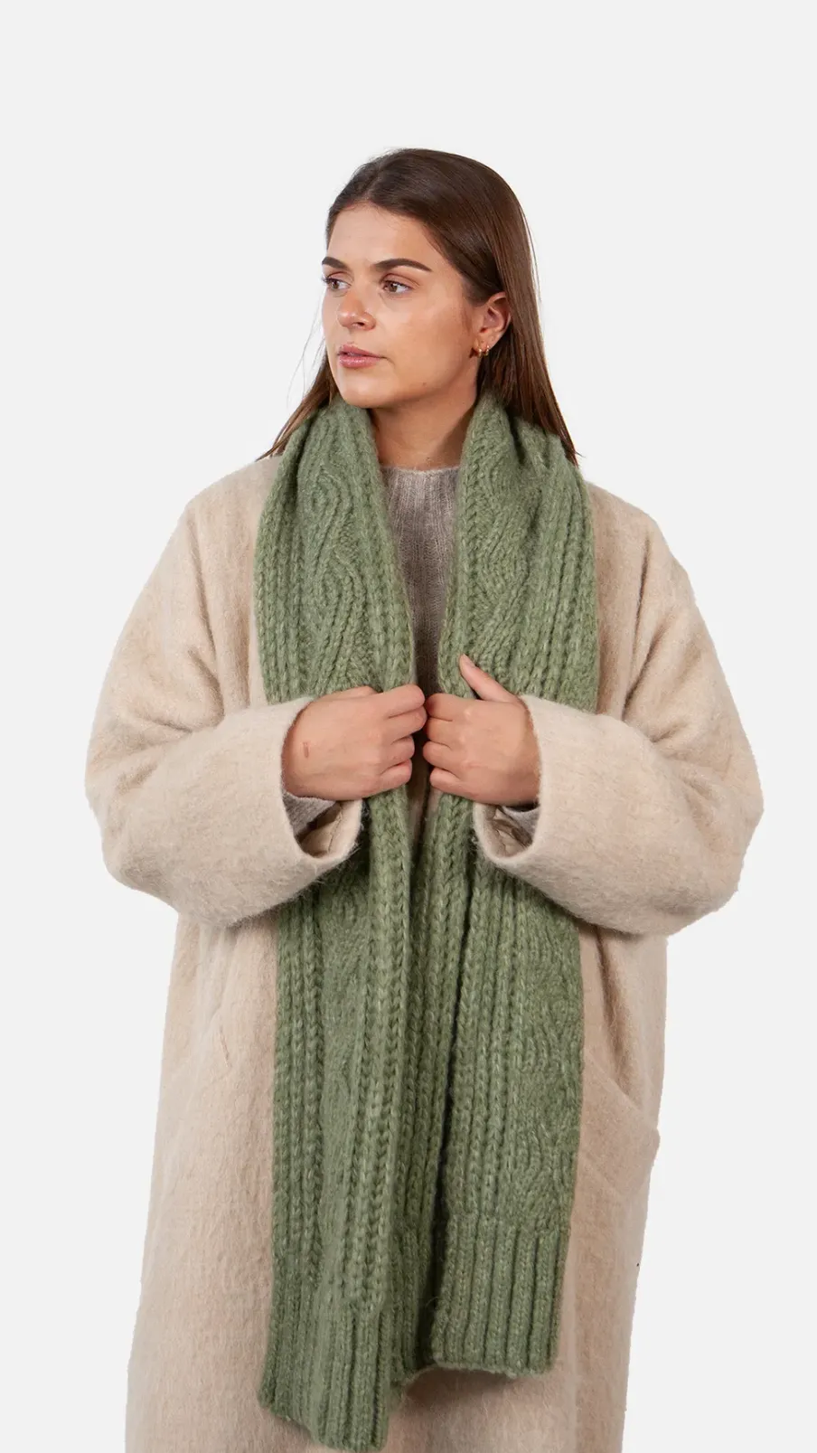 Barts Farrah Scarf pale army Online