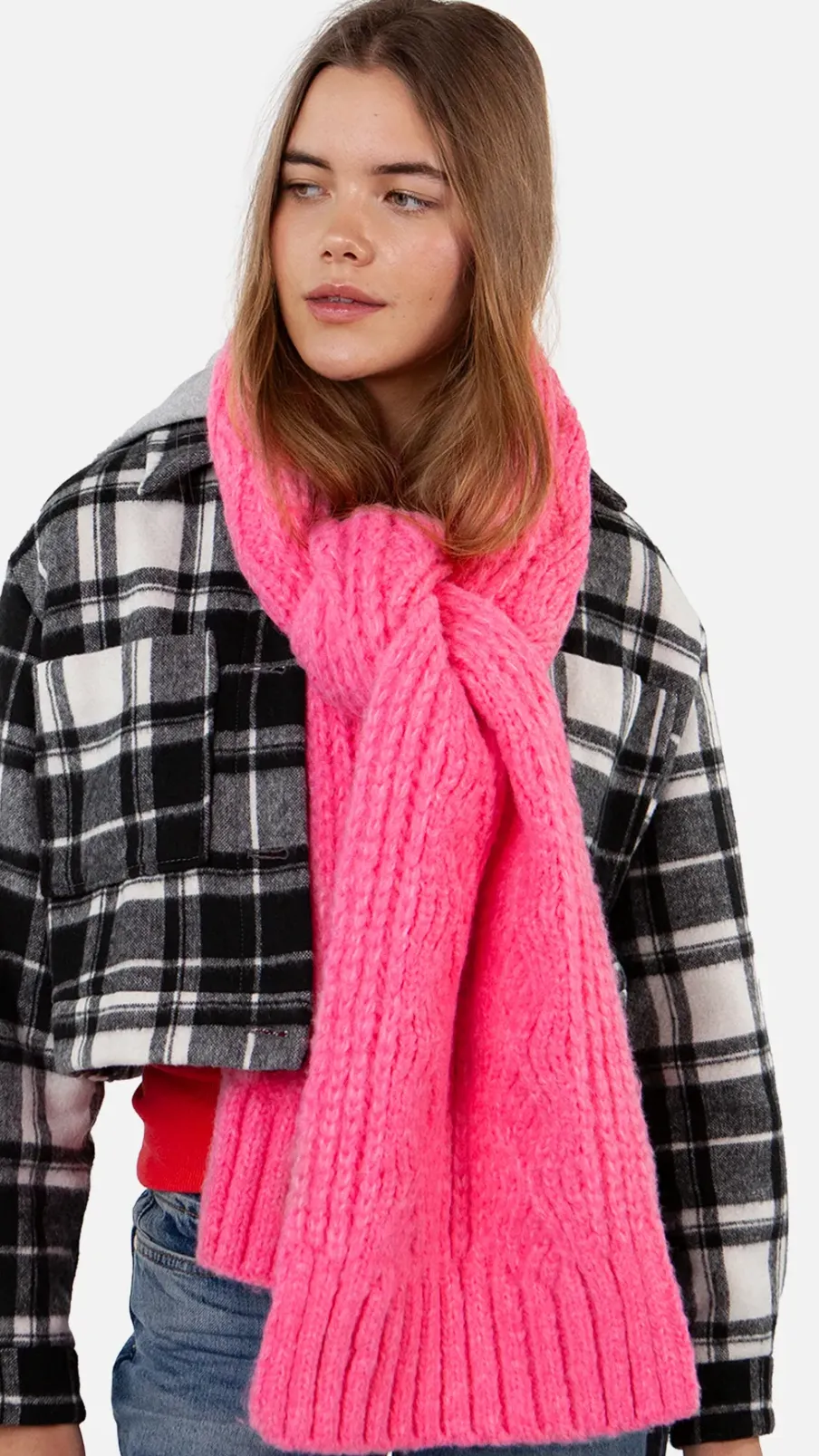 Barts Farrah Scarf hot pink Discount