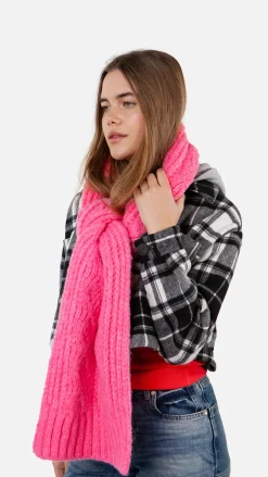 Barts Farrah Scarf hot pink Discount