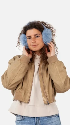 Barts Fur Earmuffs light blue Best