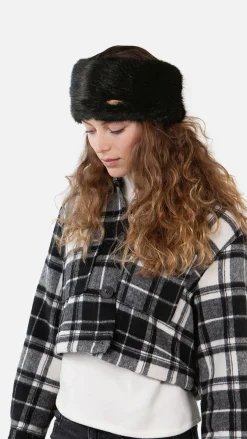 Barts Fur Headband black New