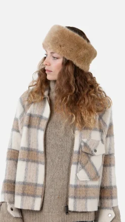 Barts Fur Headband light brown Online