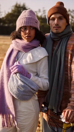 Barts Fyone Scarf mauve