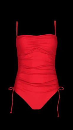 Barts Kelli Bandeau One Piece red Hot
