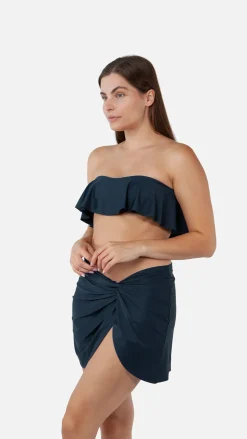 Barts Kelli Ruffle Bandeau navy Discount
