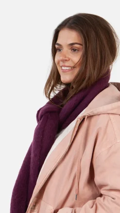 Barts Keridda Scarf aubergine New
