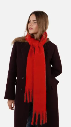 Barts Keridda Scarf red Hot