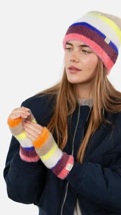Barts Kumana Fingerless Gloves magenta