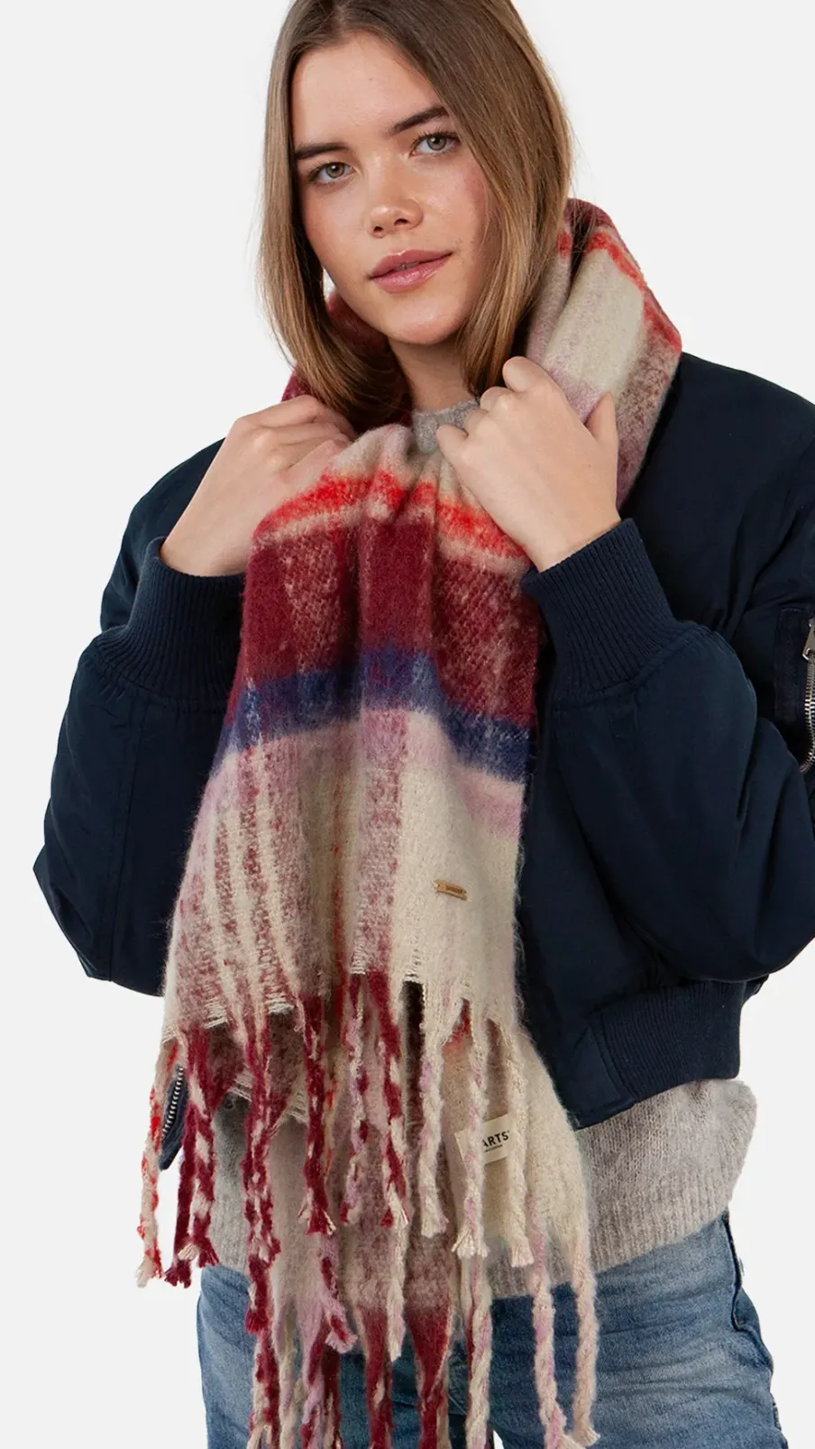 Barts Loriant Scarf mauve New