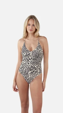 Barts Nassa Plunge One Piece off white Best