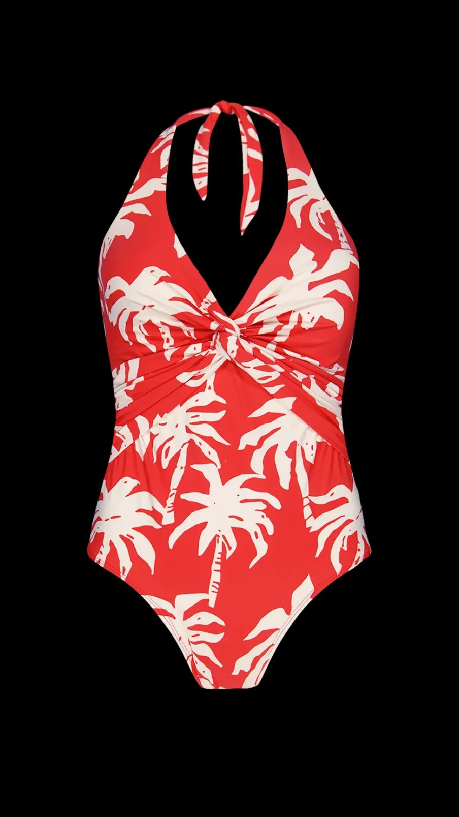 Barts Norri Halter Shaping One Piece red Hot