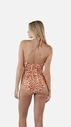 Barts Nunba Halter Shaping One Piece sand