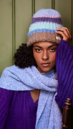 Barts Owlet Scarf blue New