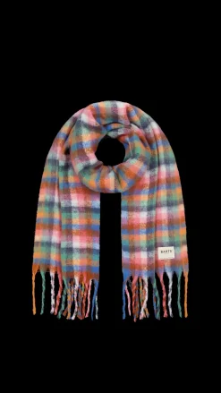 Barts Plaity Scarf pink Clearance