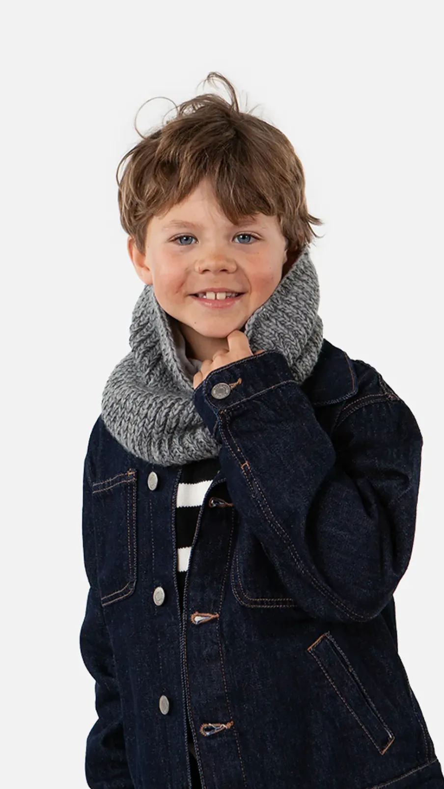 Barts Reggey Col heather grey New