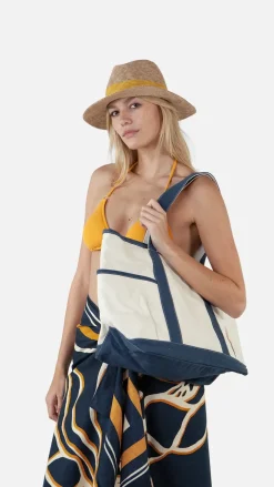 Barts Shaey Beachbag denim Hot