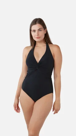 Barts Solid Halter Shaping One Piece black Online