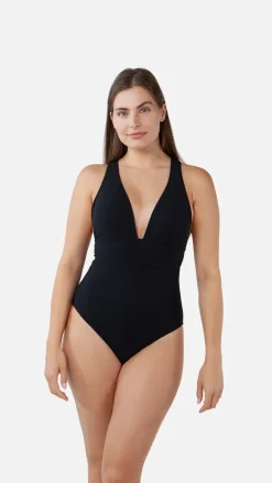 Barts Solid Sculpting One Piece black Discount