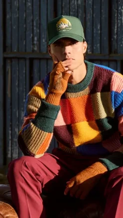 Barts Vidat Fingerless Gloves rust Best