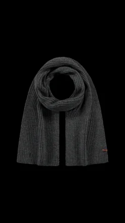 Barts Wilbert Scarf dark heather Hot