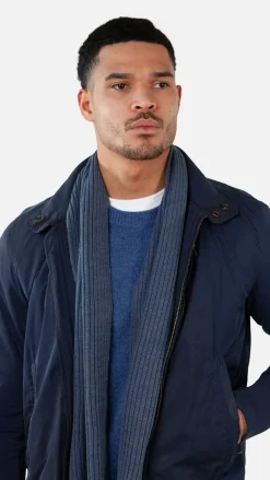 Barts Wilbert Scarf blue Clearance