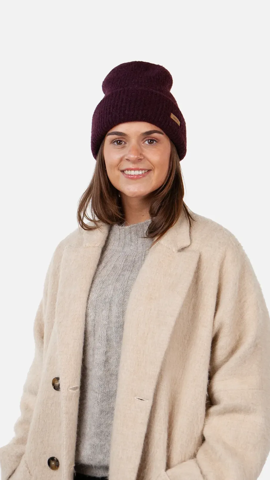 Barts Witzia Beanie aubergine Sale