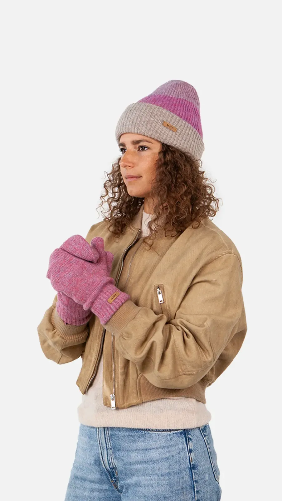Barts Witzia Mitts rose Clearance