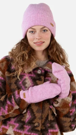 Barts Witzia Mitts dusty pink New