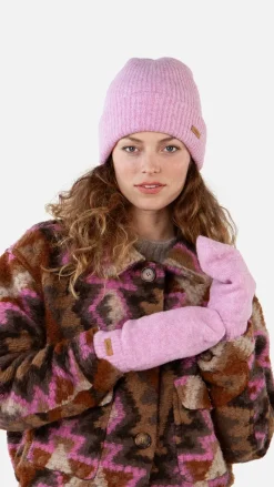 Barts Witzia Mitts dusty pink New