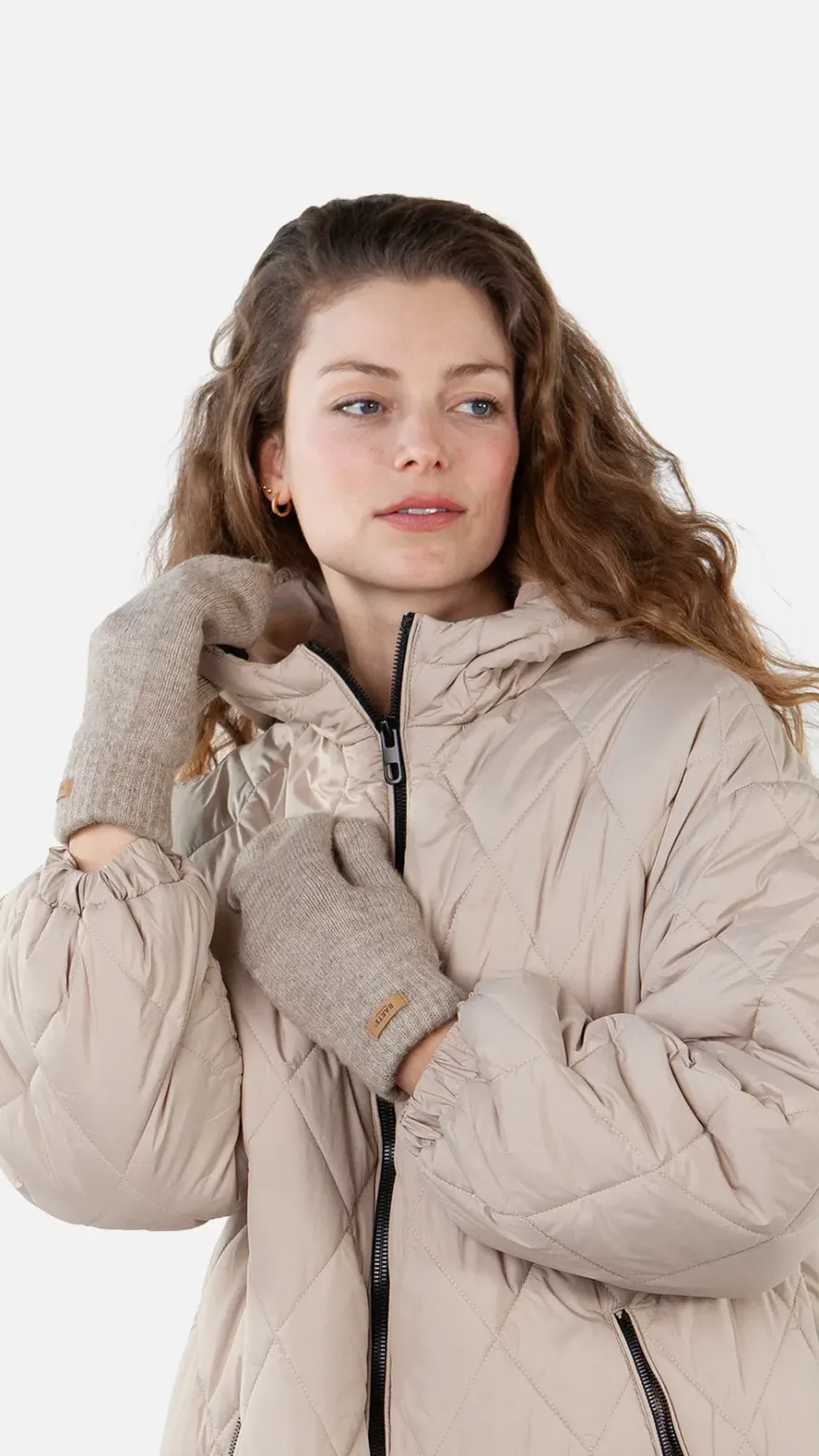 Barts Witzia Mitts light brown Hot