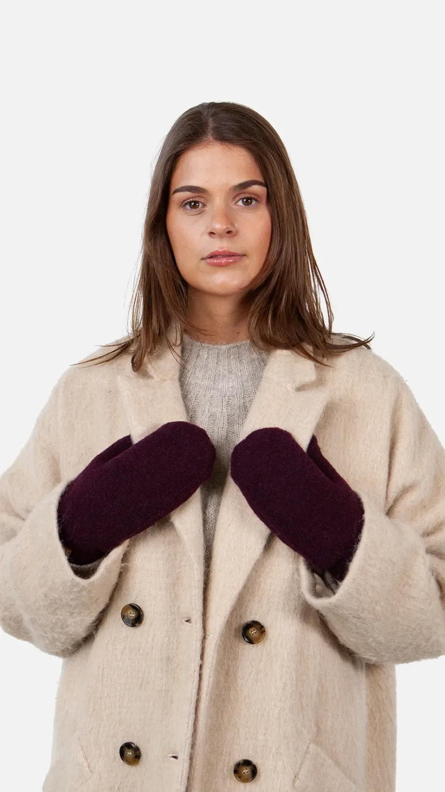 Barts Witzia Mitts aubergine