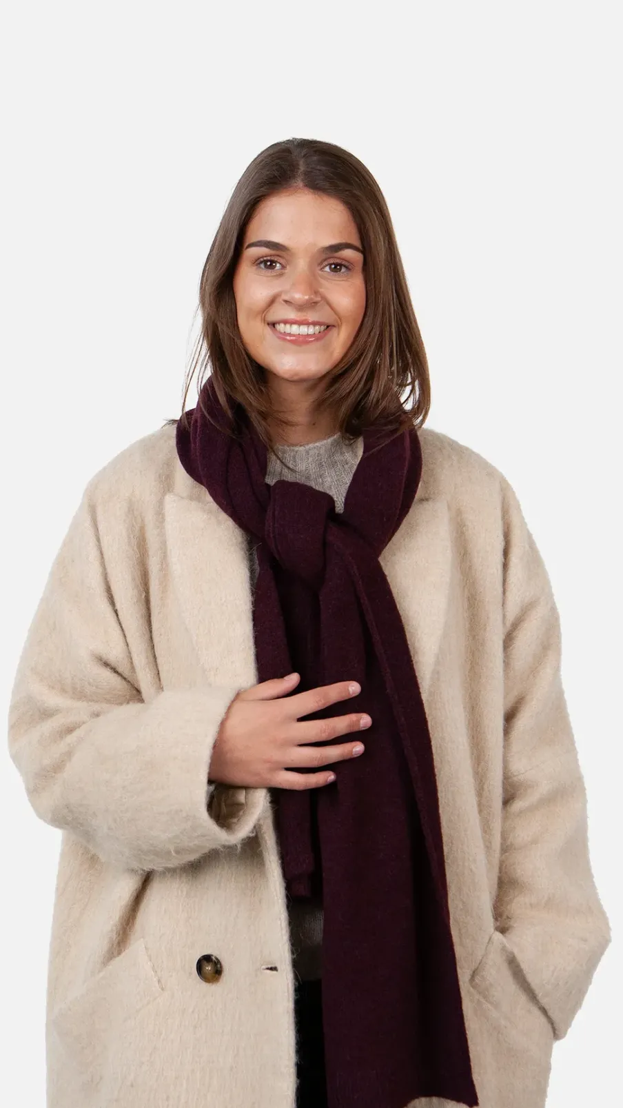 Barts Witzia Scarf aubergine Hot