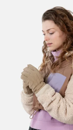 Barts Yokam Gloves light brown Sale